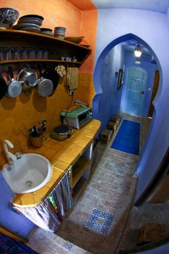 Dar El Moualim Lejlighed Chefchaouen Værelse billede